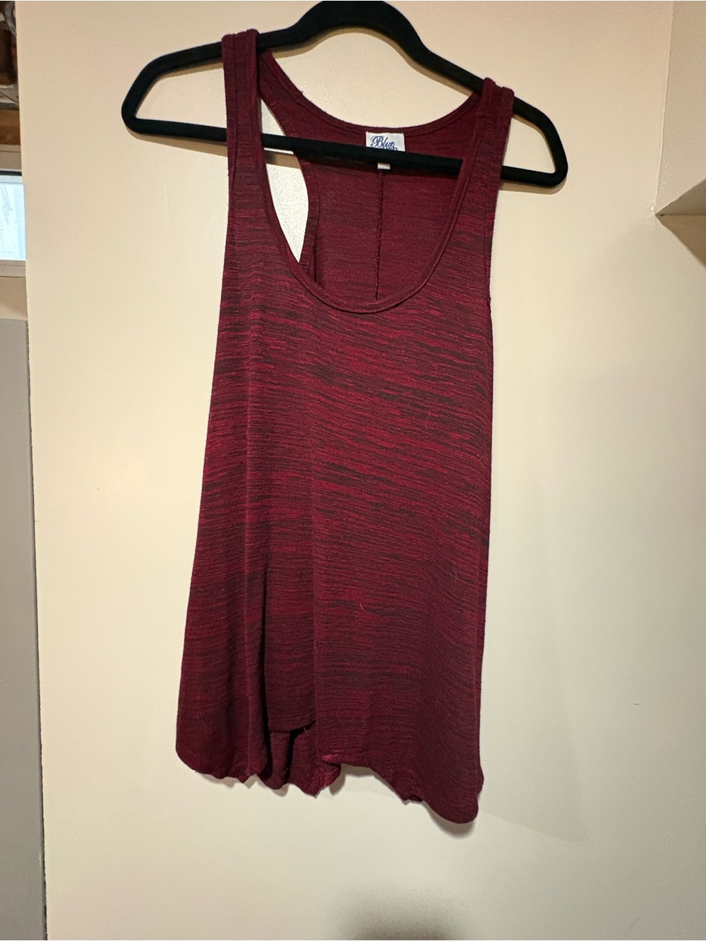 Blue Crush Scoop Neck Sleeveless Tank Top